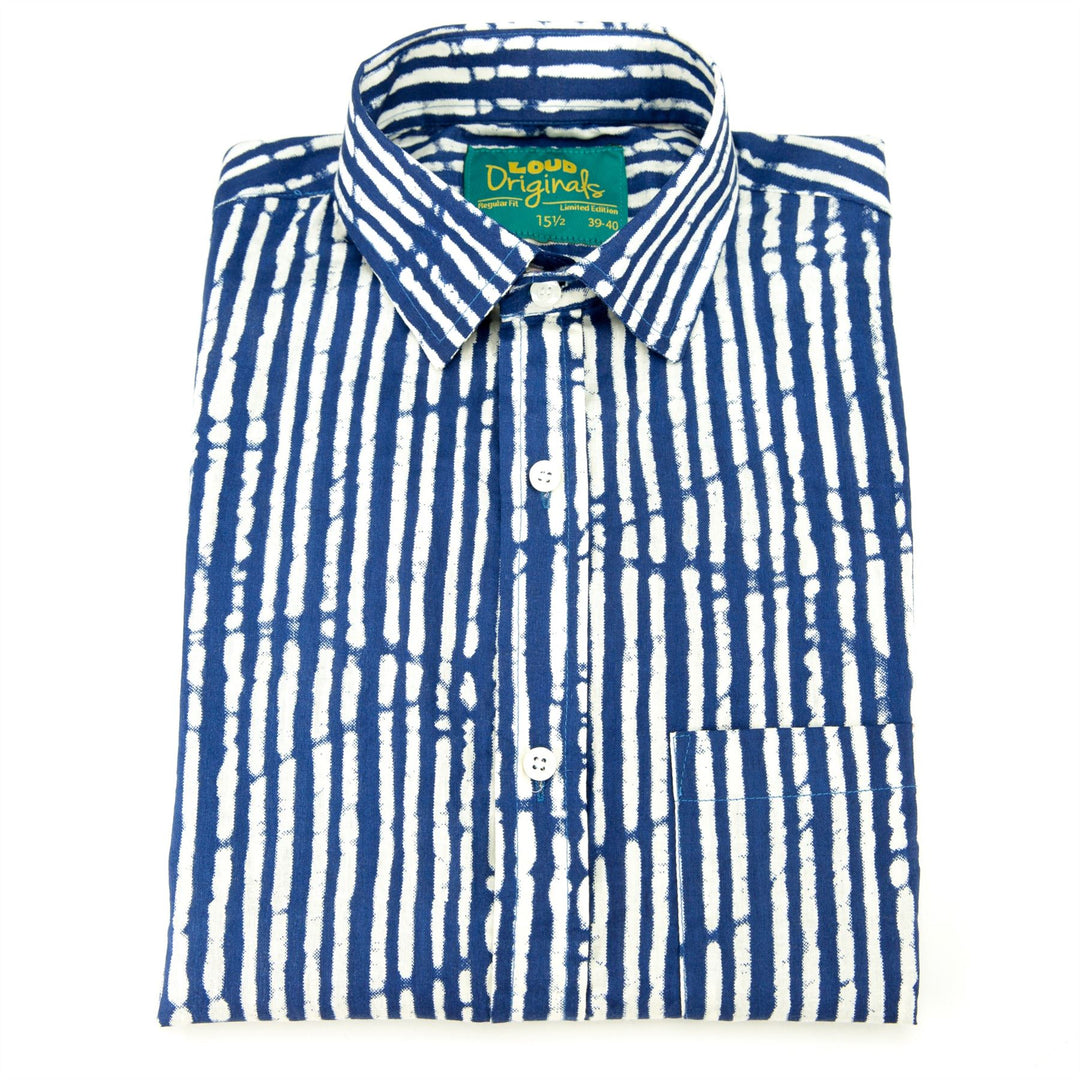 Regular Fit Long Sleeve Shirt - Lines