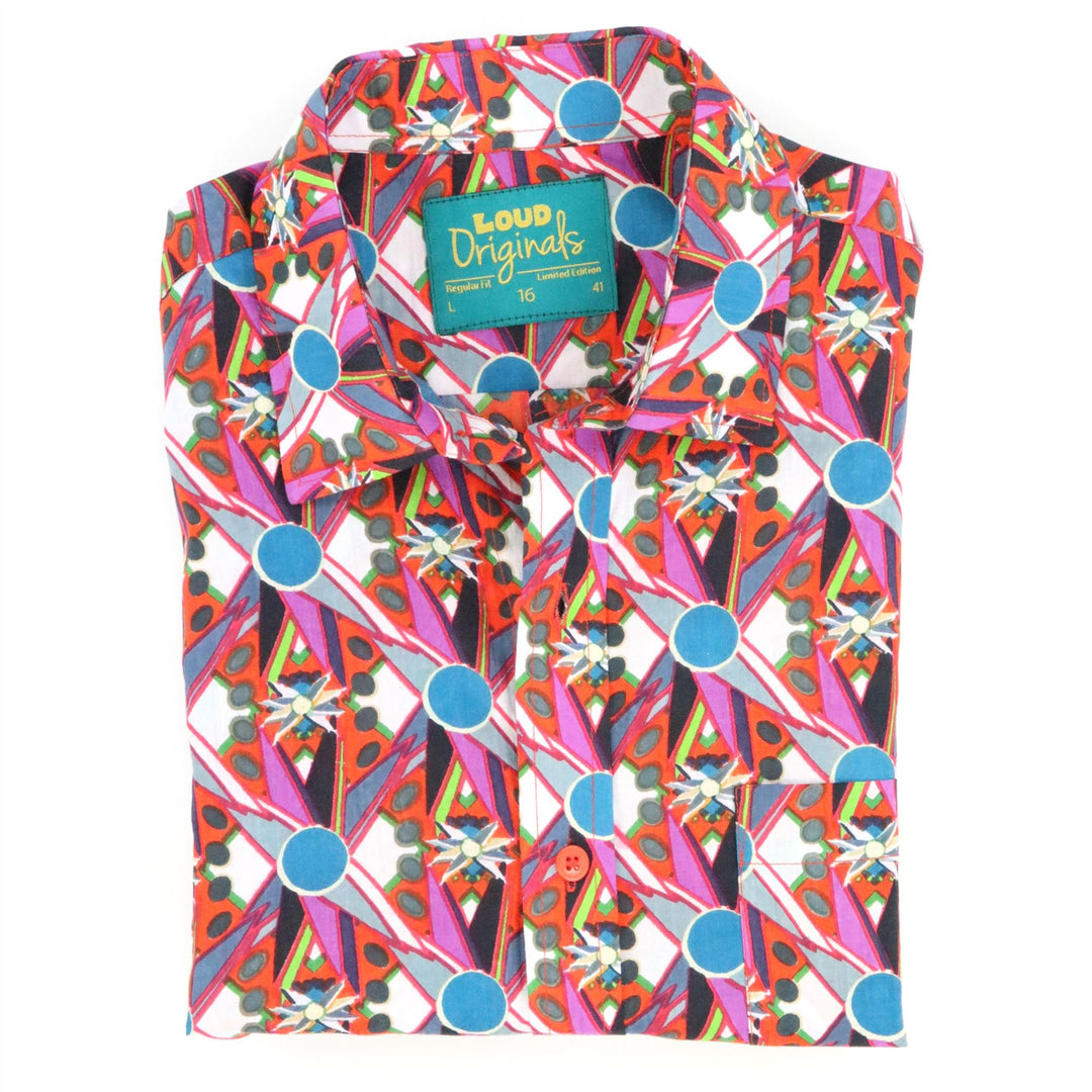 Regular Fit Short Sleeve Shirt - Atomic Pop