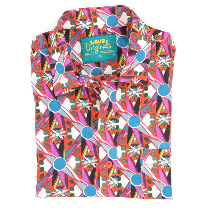 Regular Fit Short Sleeve Shirt - Atomic Pop