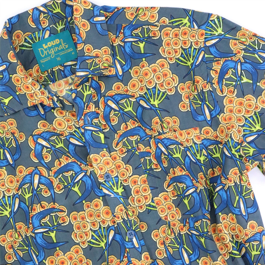 Regular Fit Short Sleeve Shirt - Sunburst Grove