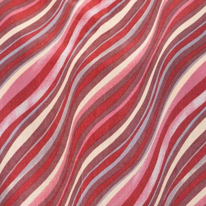 Ruched Box Top - Crimson Ribbons