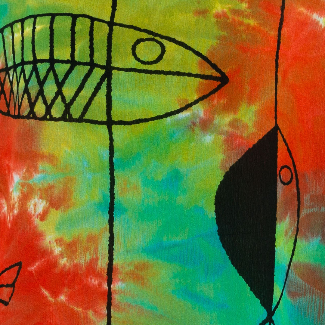 Box Top - Red Wash Fish