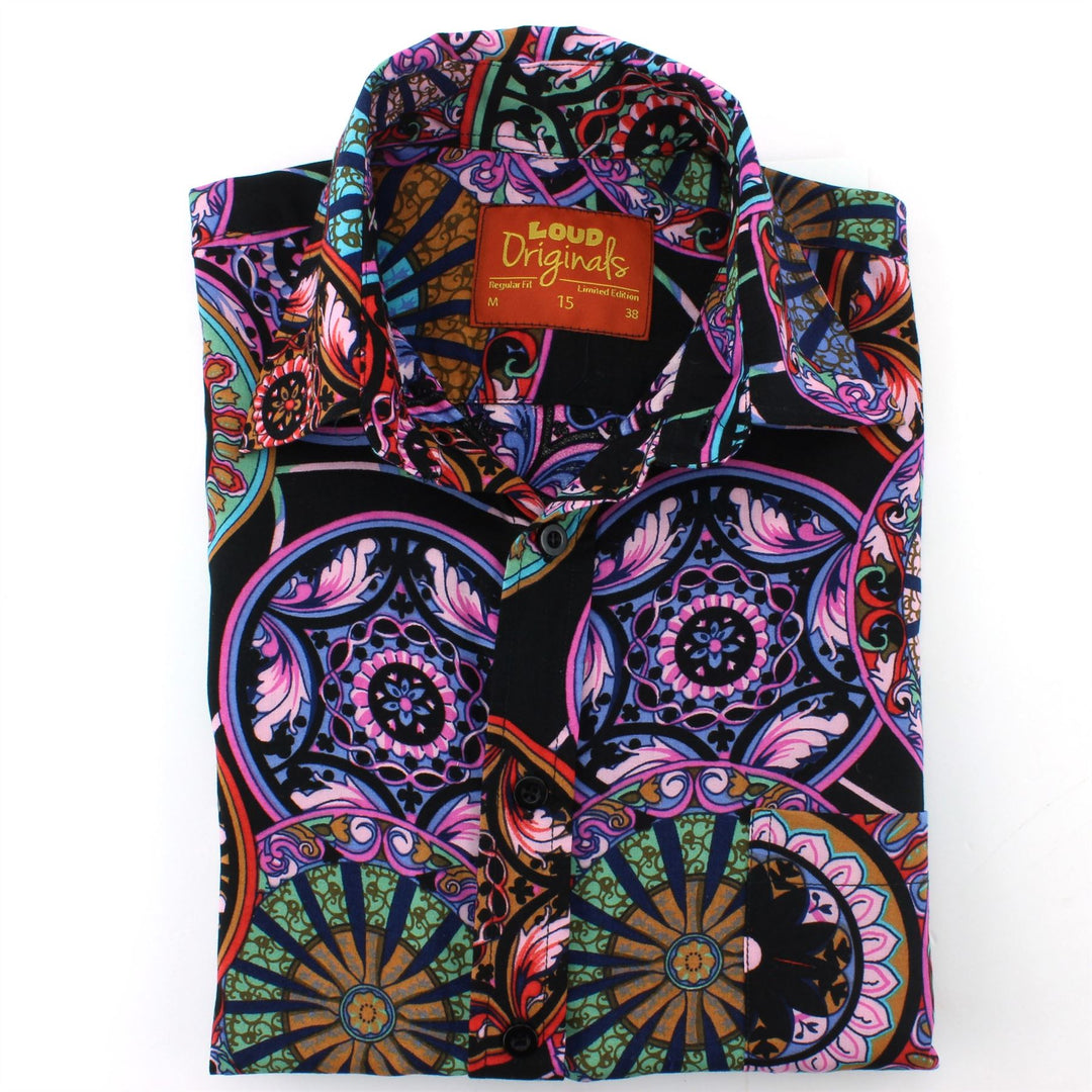 Regular Fit Short Sleeve Shirt - Suzani