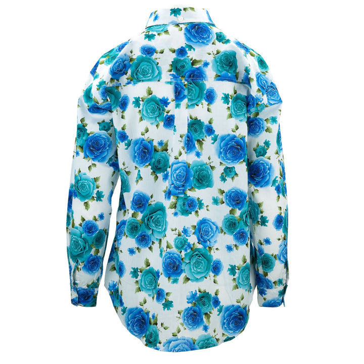 Classic Women's Shirt - Aqua Rose
