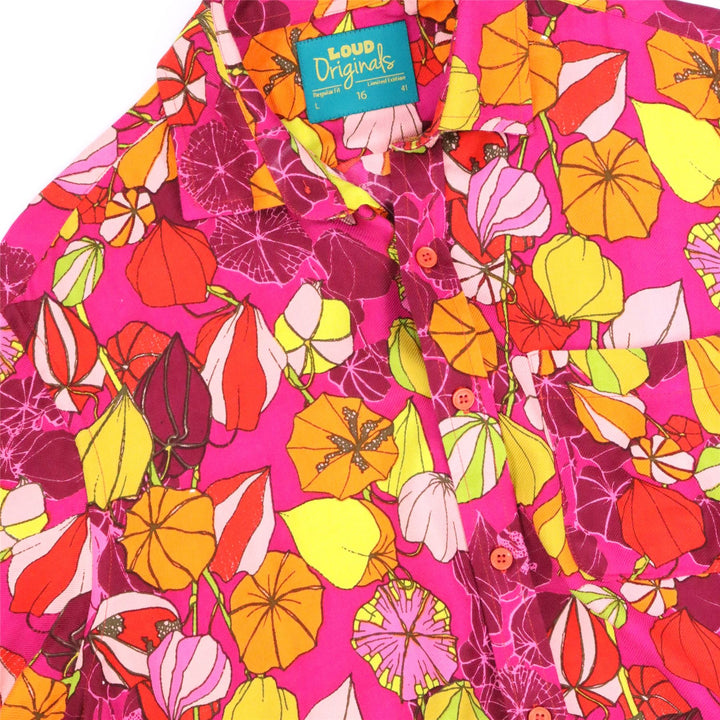 Regular Fit Short Sleeve Shirt - Coral Carnival