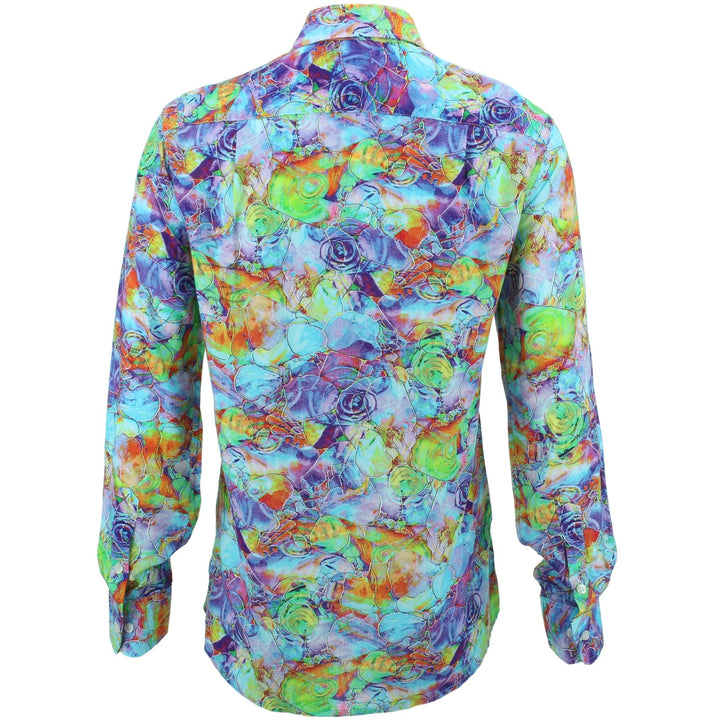 Regular Fit Long Sleeve Shirt - Oily Water
