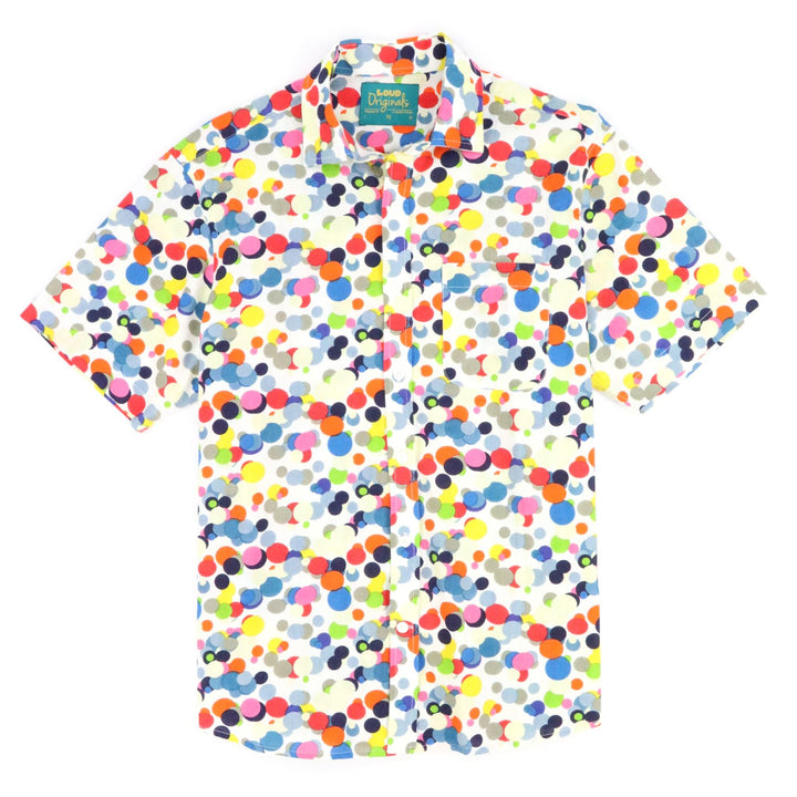 Regular Fit Short Sleeve Shirt - Colour Burst