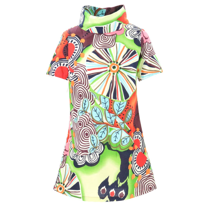 Sixties Shift Dress - Floral Fairground