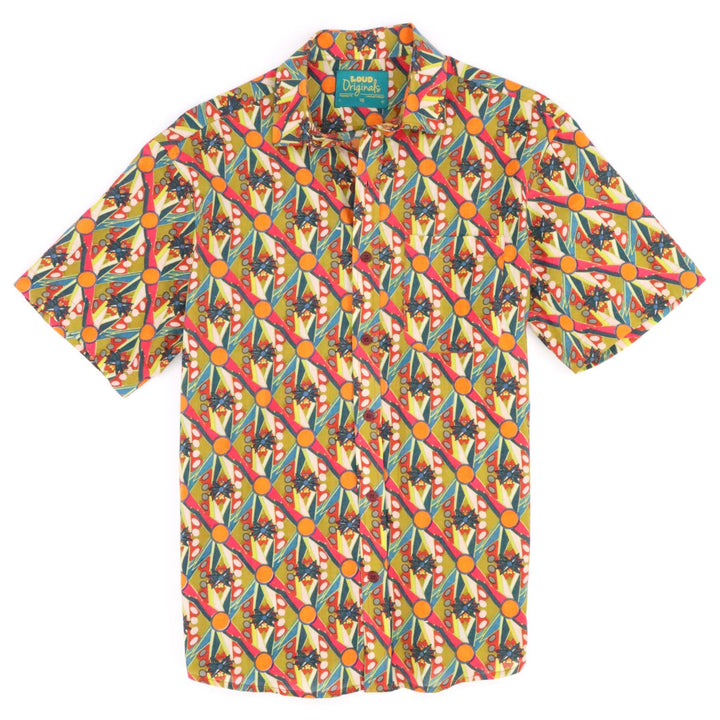 Regular Fit Short Sleeve Shirt - Solar Samba