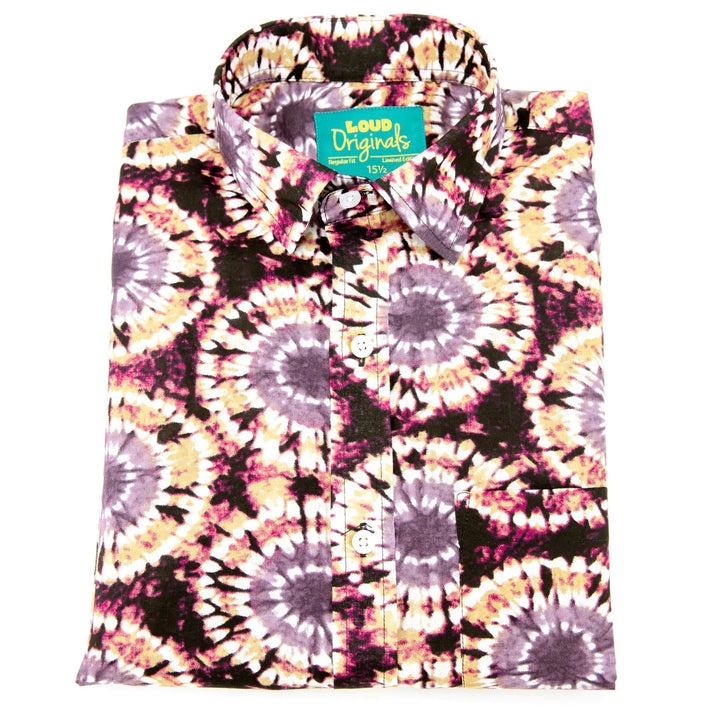 Regular Fit Long Sleeve Shirt - Tie Dye Eye