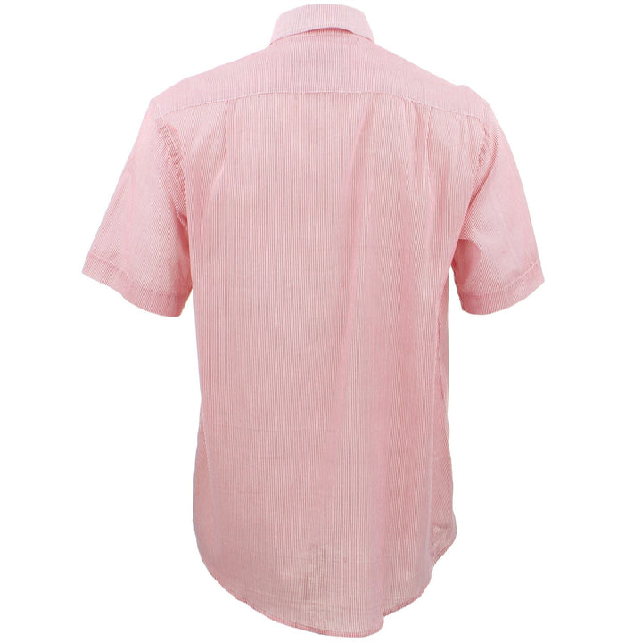 Regular Fit Short Sleeve Shirt - Pinstripe