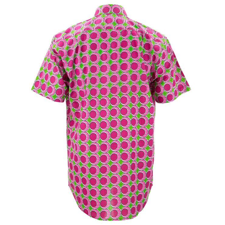 Regular Fit Short Sleeve Shirt - Pink Eggs
