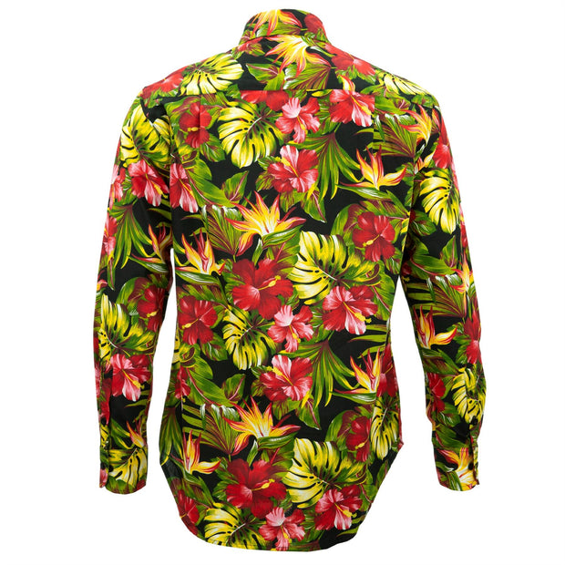Regular Fit Long Sleeve Shirt - Tropical Jungle