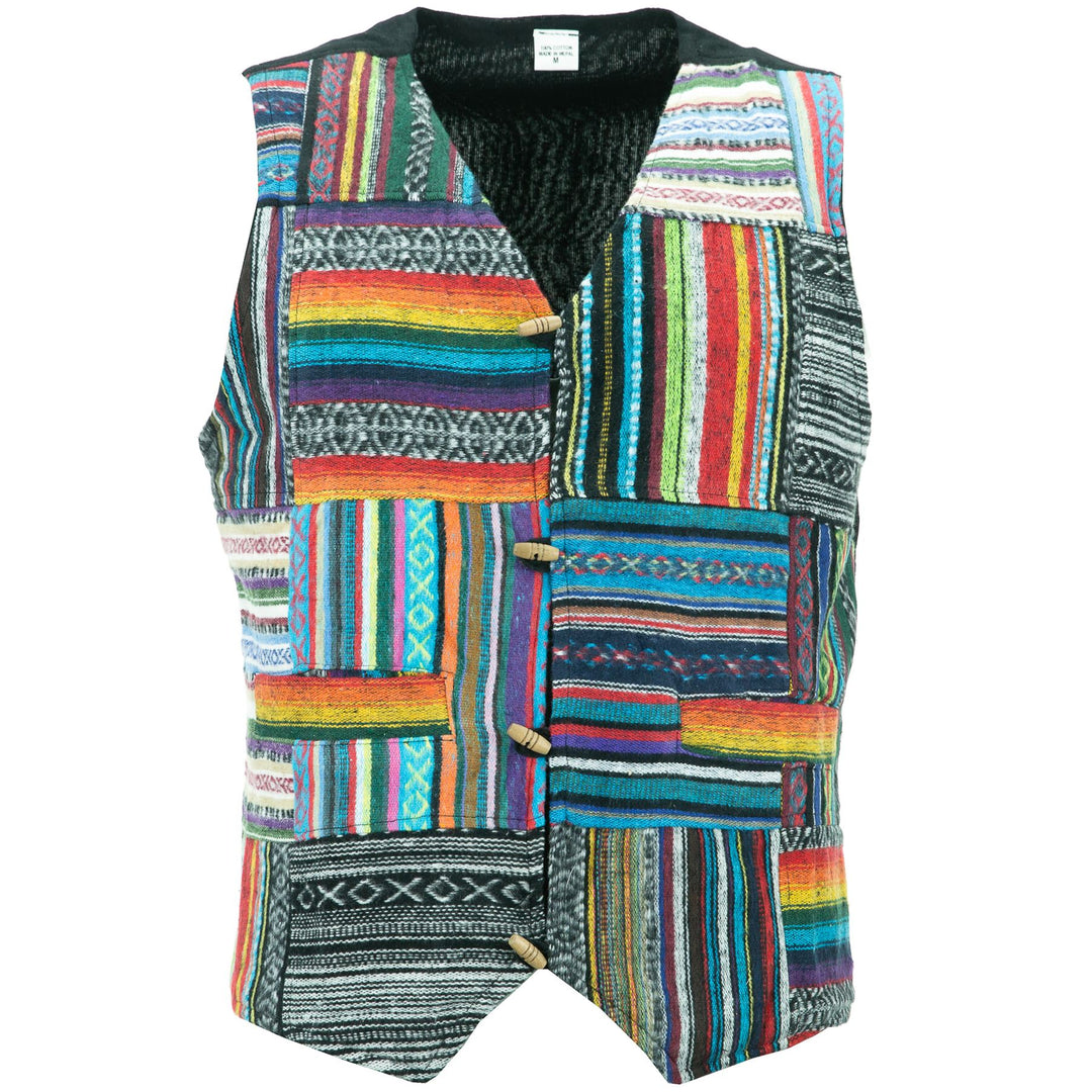 Brushed Cotton Waistcoat - Patch