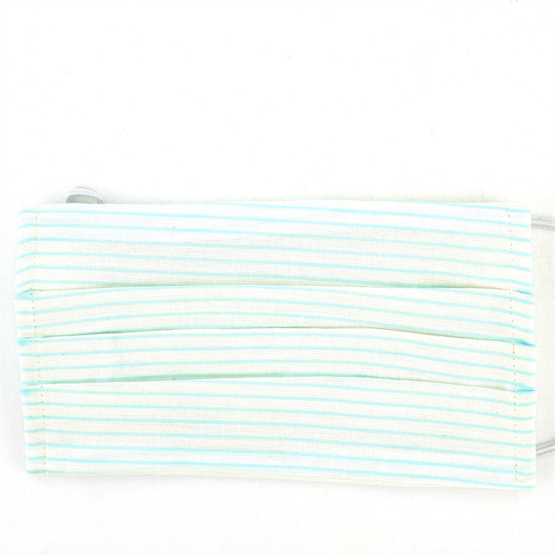 100% Cotton Handmade Pleated Face-Mask
