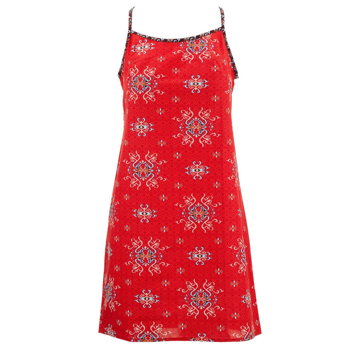Strappy Dress - Red Orient