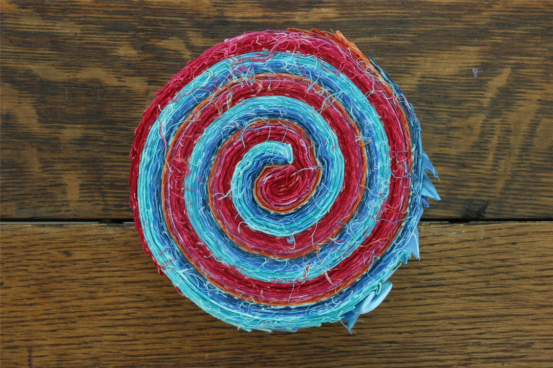 Jelly Roll - 40 Strips of 2.5" x 37" Cotton Batik