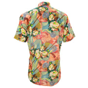 Regular Fit Short Sleeve Shirt - Floral Trip