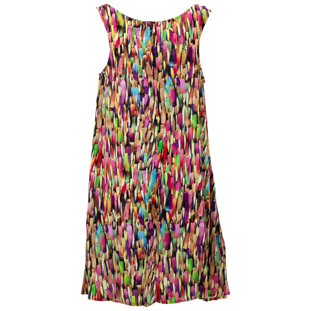 Shift Shaper Dress - Rainbow Brush Stroke