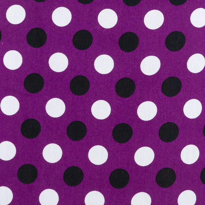 Box Top - Purple Polka