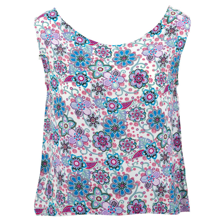 Box Top - Geometric Floral