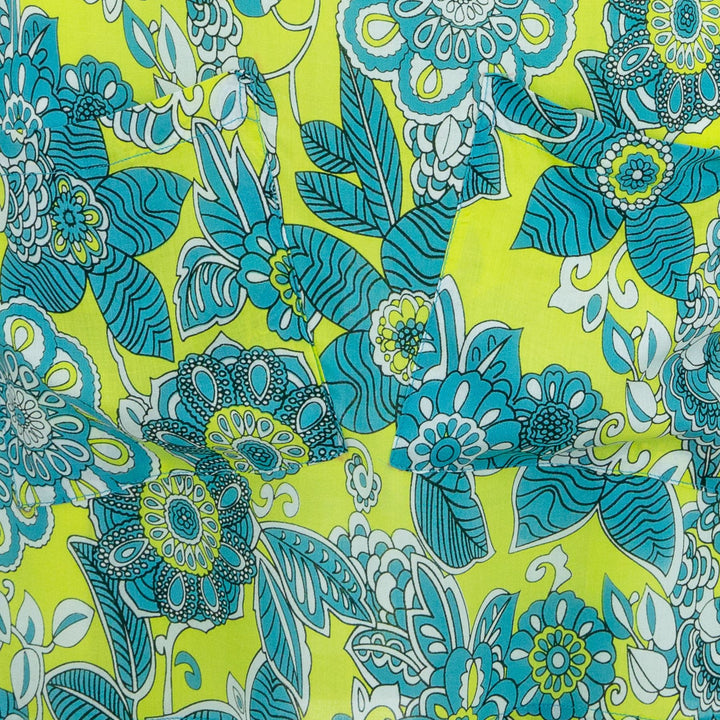 The Pocket Dress - Vivid Retro Flower