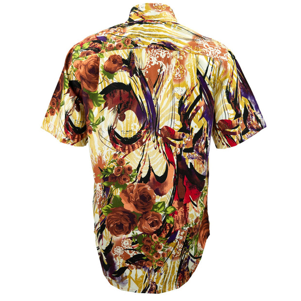 Regular Fit Short Sleeve Shirt - Floribunda