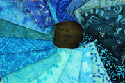 Cotton Batik Pre Cut Fabric Bundles - Fat Quarter - Blue Slate