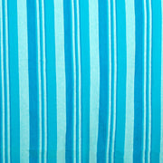 Striped Cotton Blanket With Tassel Edging - Arctic