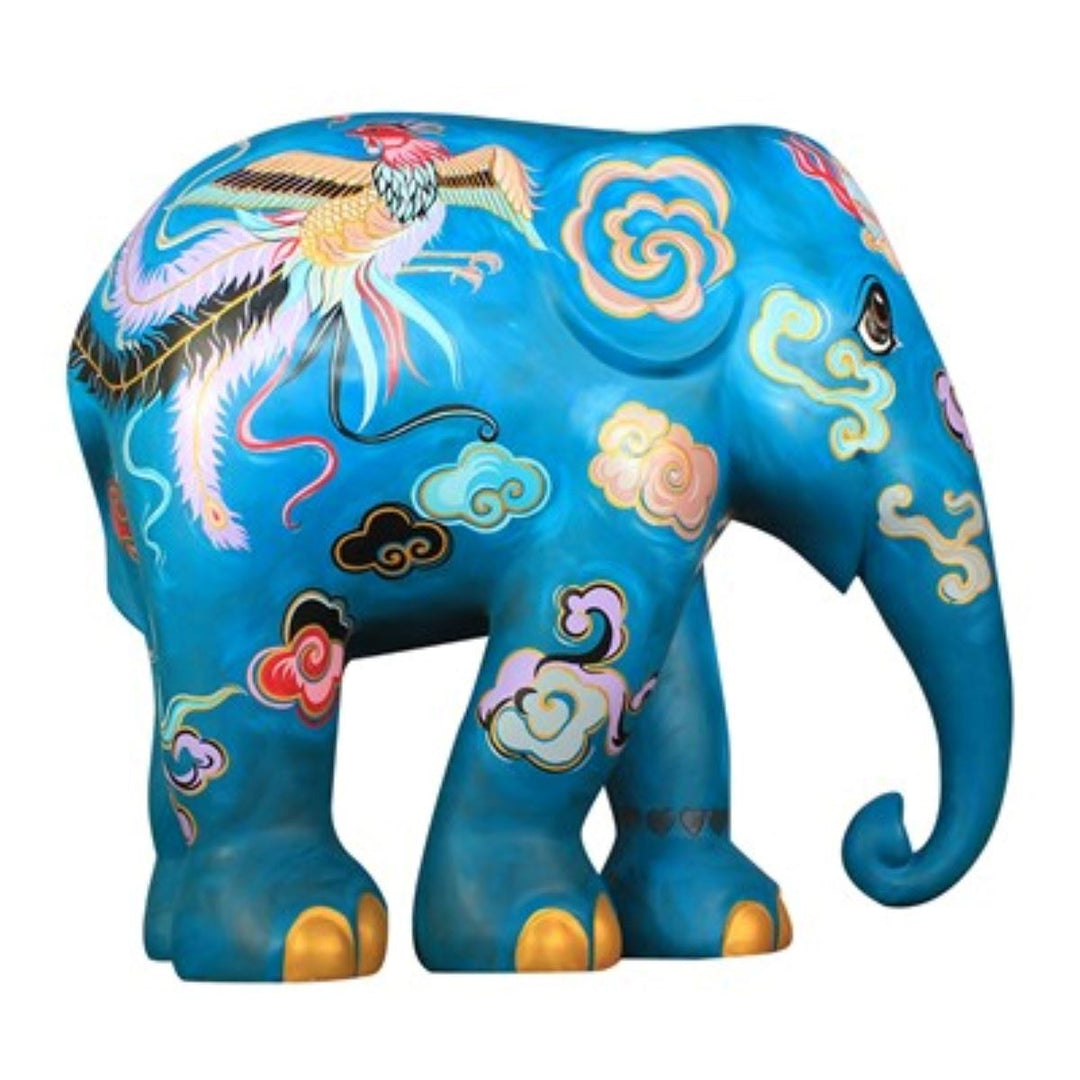 Limited Edition Replica Elephant - Dragon and Phoenix (10cm)
