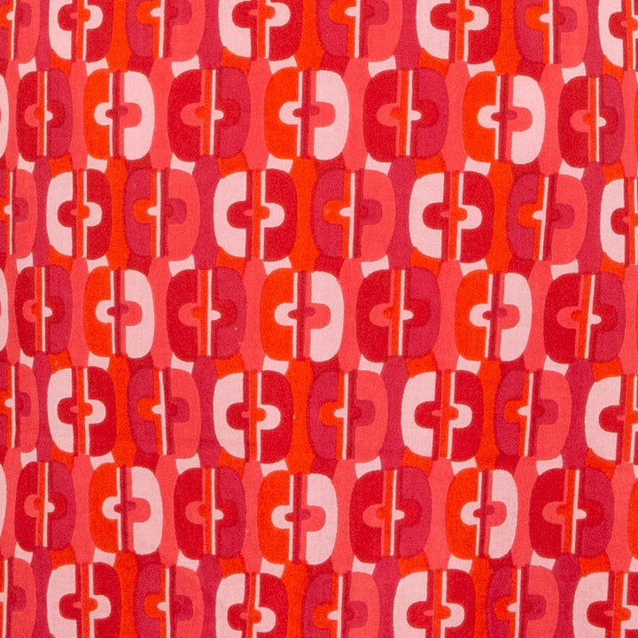 Crossover Dress - Hot Sunset