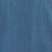 Cotton Grandad Collar Shirt - Navy Blue