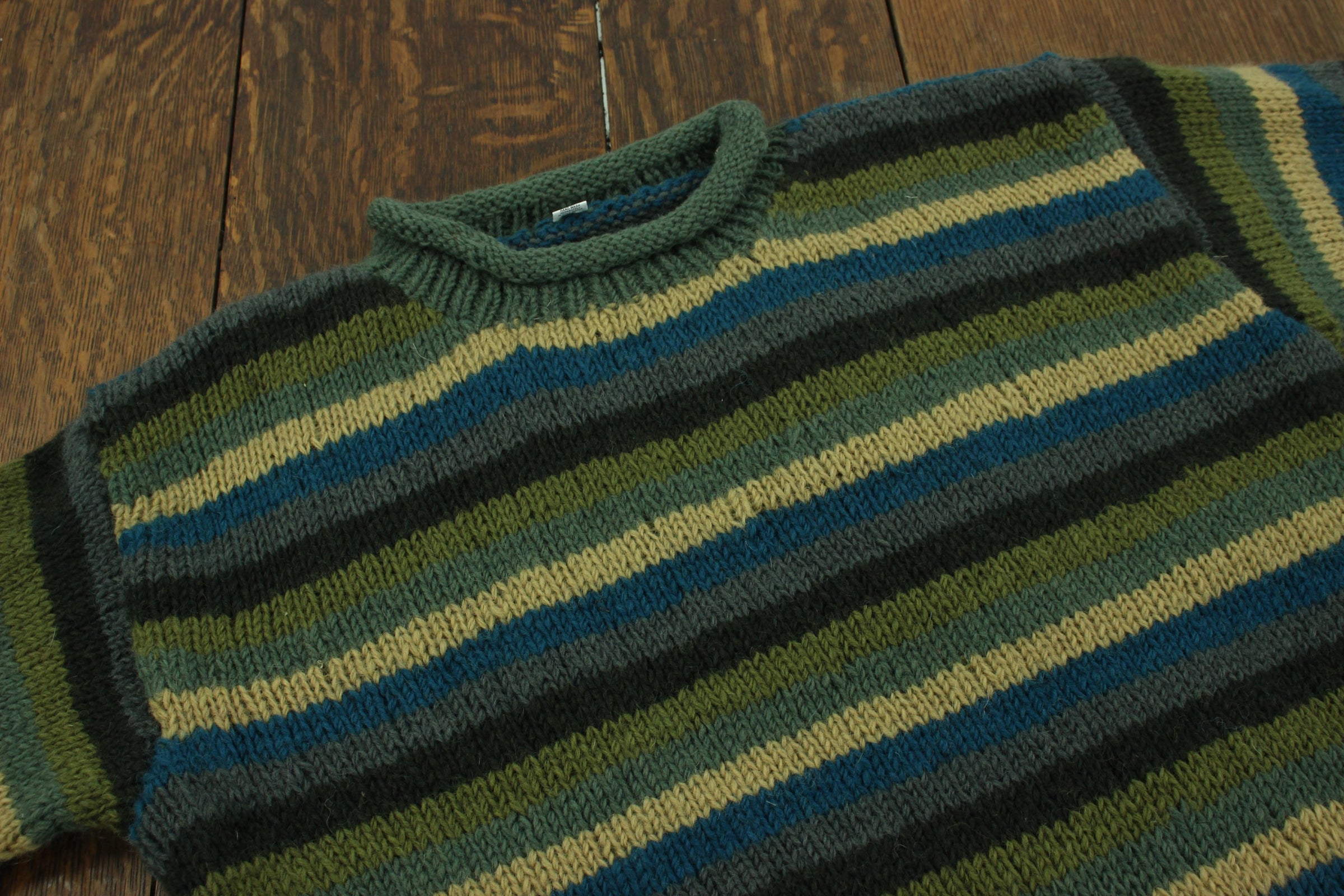 Stripe Green Blue