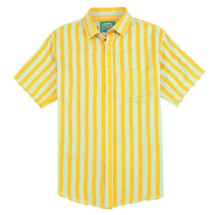 Regular Fit Short Sleeve Shirt - Retro Sherbet