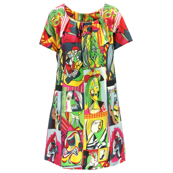 Floaty Pocket Pleat Dress - Cubism Grey
