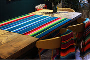 Handwoven Mexican Serape Large 200cm x 147cm - Yellow