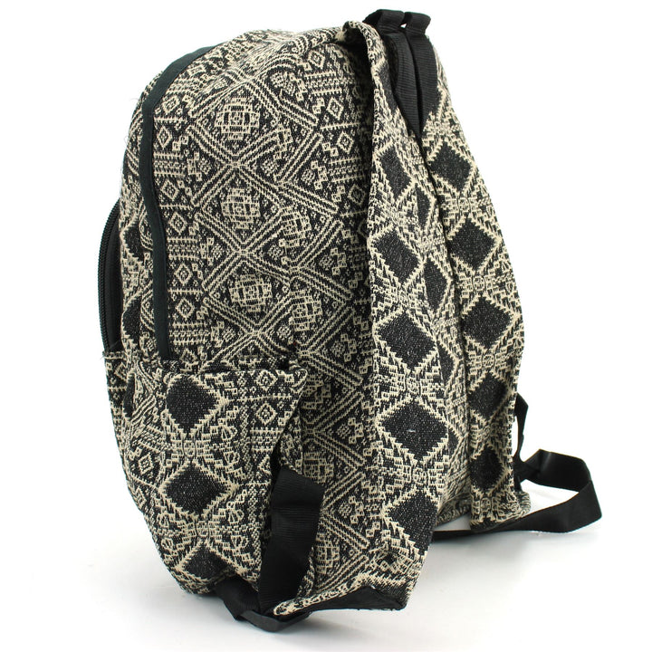 Himalayan Hemp Backpack - Black Diamond