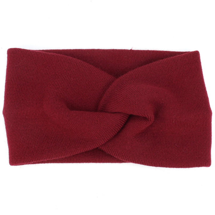 Twisted Bowknot Headband - Red