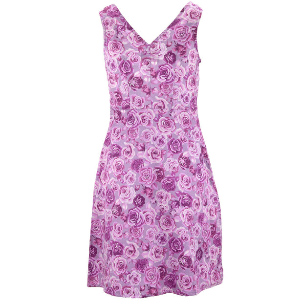 Crossover Dress - Pink Bloom