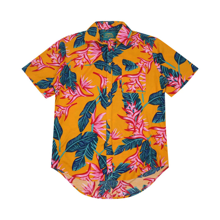 Regular Fit Short Sleeve Shirt - Tropical Paradise