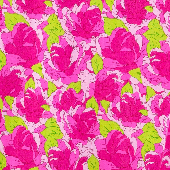Regular Fit Long Sleeve Shirt - Floral - Pink