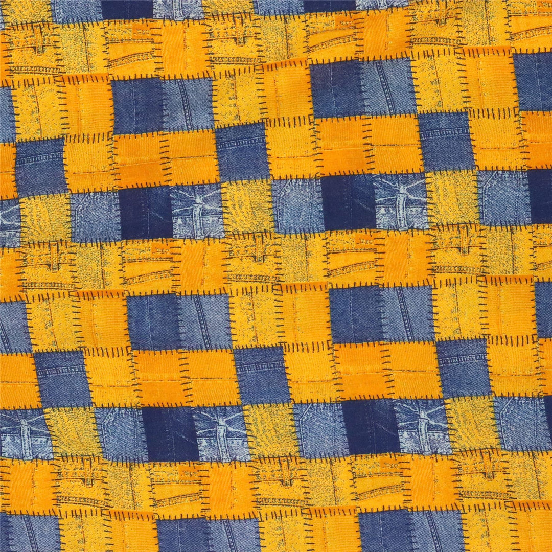 Regular Fit Short Sleeve Shirt - Orange Stitch