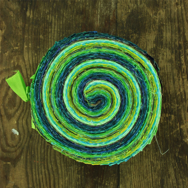 Jelly Roll - 40 Strips of 2.5" x 37" Cotton Batik
