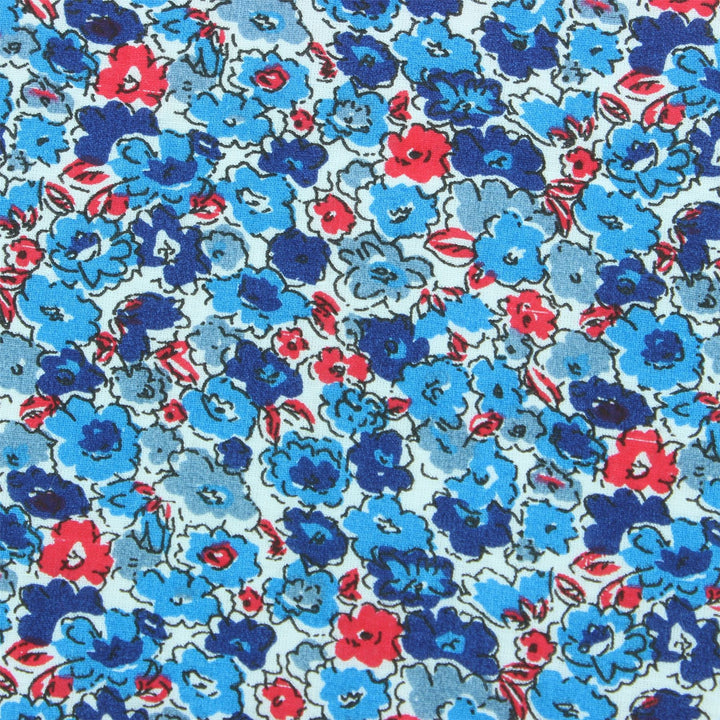Tailored Fit Short Sleeve Shirt - Ditzy Floral