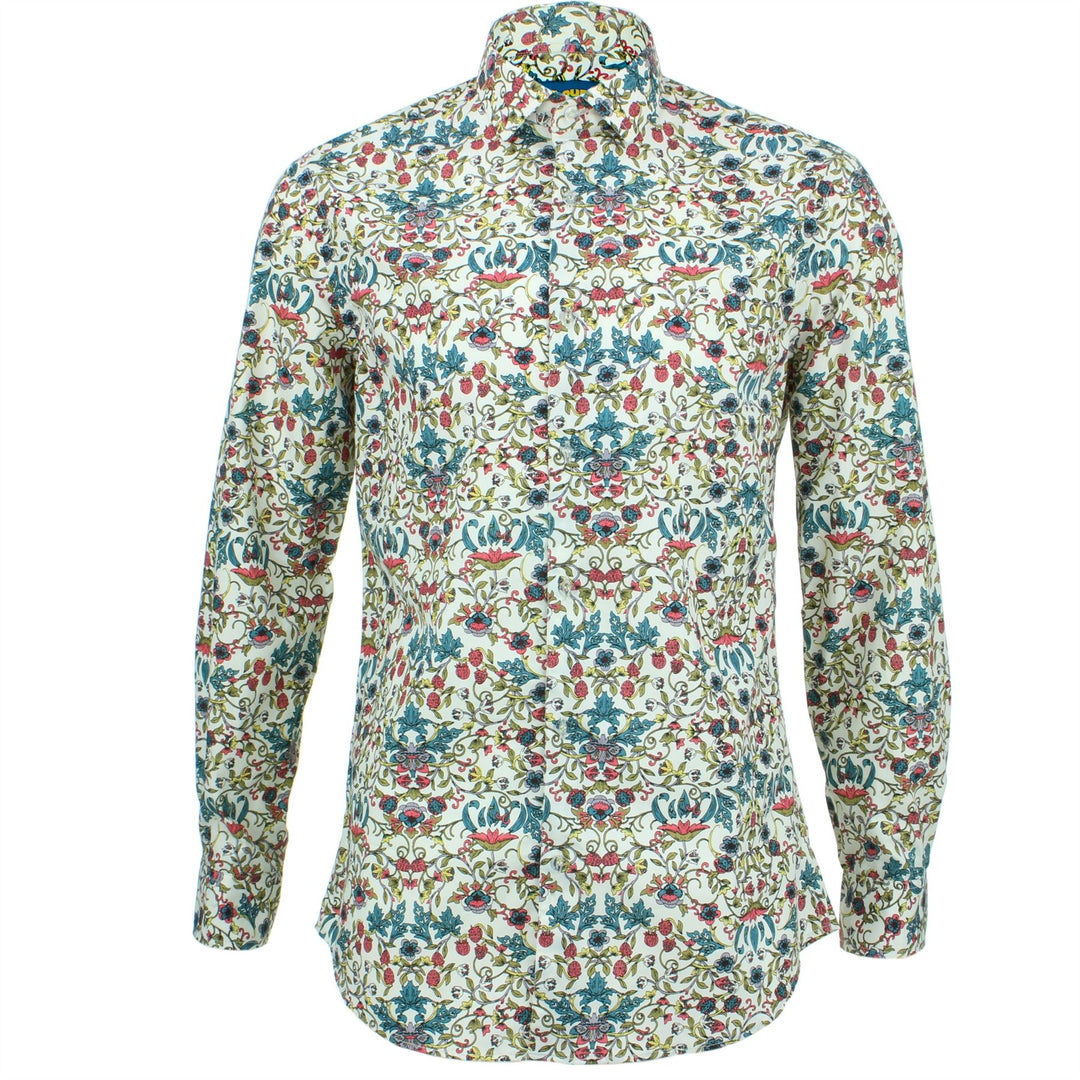 Tailored Fit Long Sleeve Shirt - Ditzy Floral