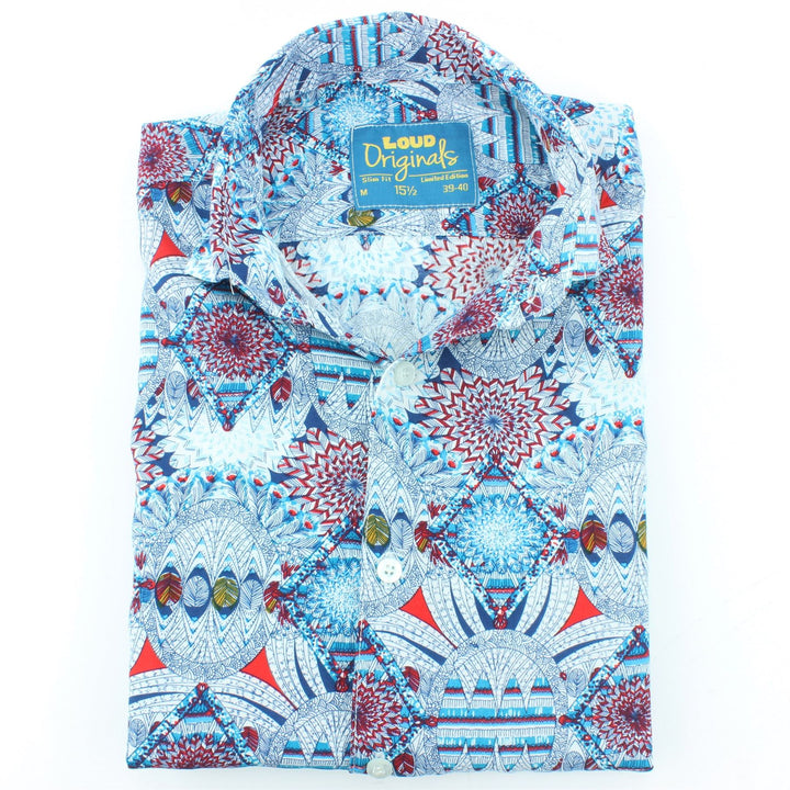 Slim Fit Short Sleeve Shirt - Bohemian