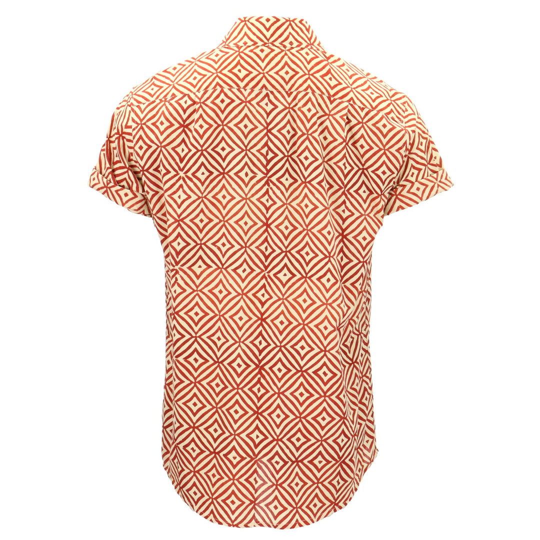 Regular Fit Short Sleeve Shirt - Savanna Echo