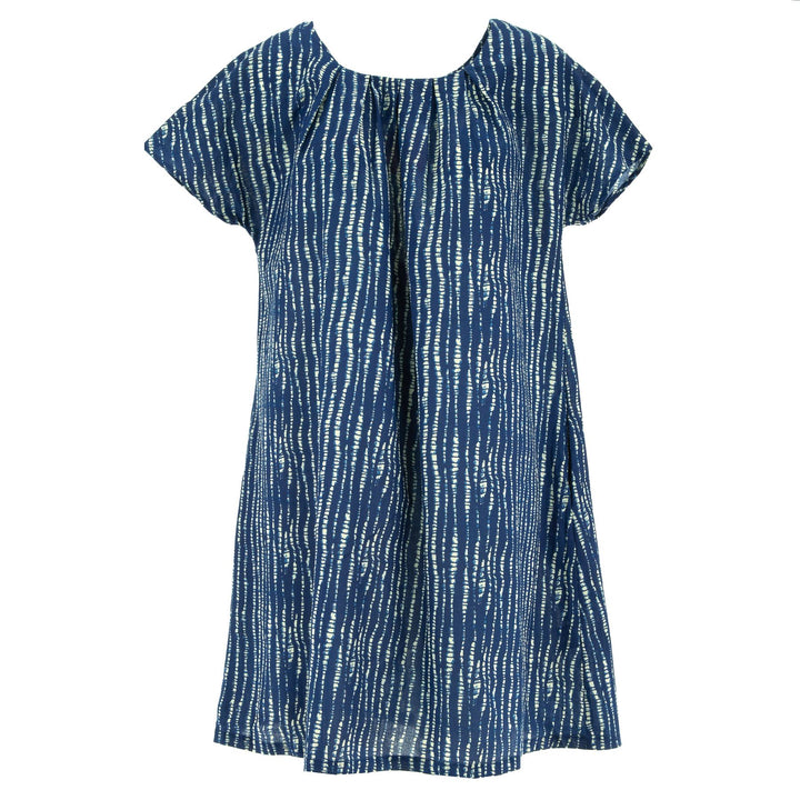 Floaty Pocket Pleat Dress - Spine Lines