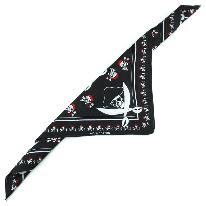 Bandana Face Cover Mask - Pirate Skulls