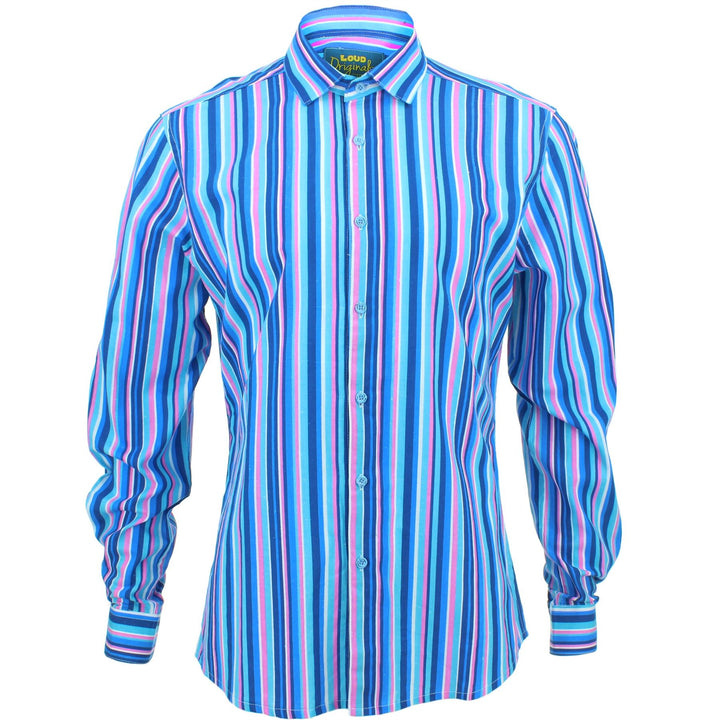 Slim Fit Long Sleeve Shirt - Bayadere Stripes